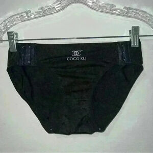 Adaptive Adjustable High Cut Brief Panty Black